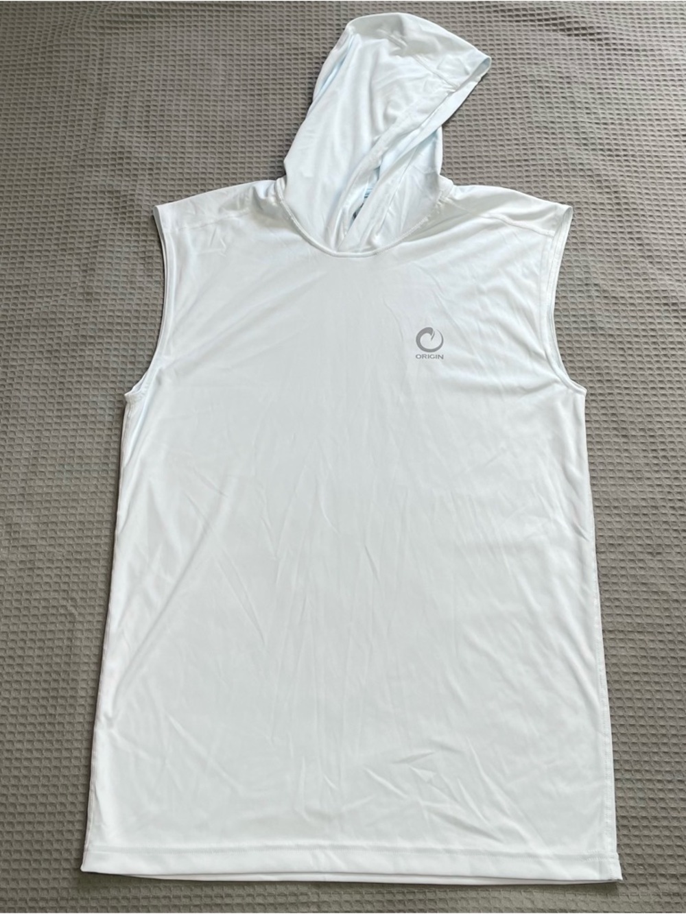Origin Maine Sleeveless Performance Hoodie Shirt XL Mens Brrr Cooling USA
